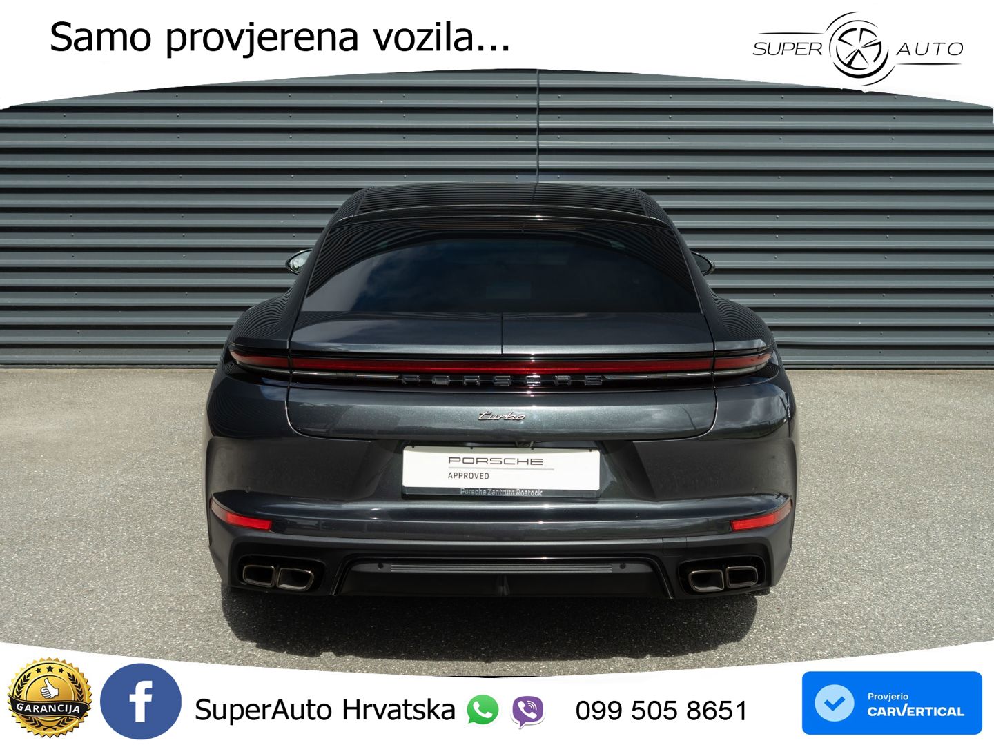 Porsche Panamera Turbo 4.0 V8 (680 KS) E-Hybrid PDK LED+GR SJED+ACC