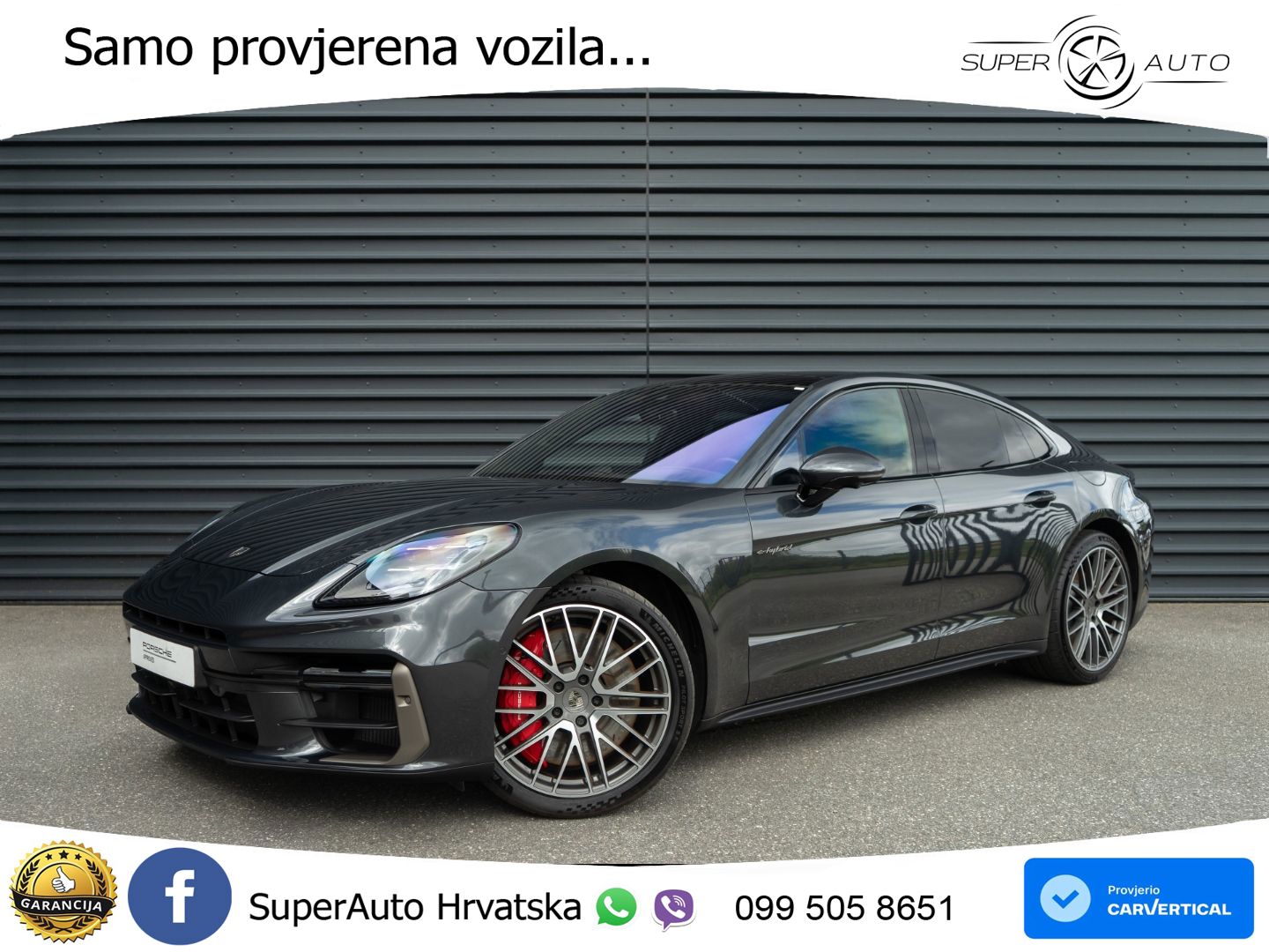 Porsche Panamera Turbo 4.0 V8 (680 KS) E-Hybrid PDK LED+GR SJED+ACC