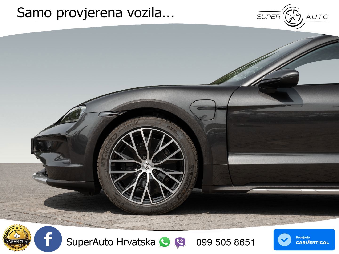 Porsche Taycan Cross Turismo 4 105 kWh (435 KS)