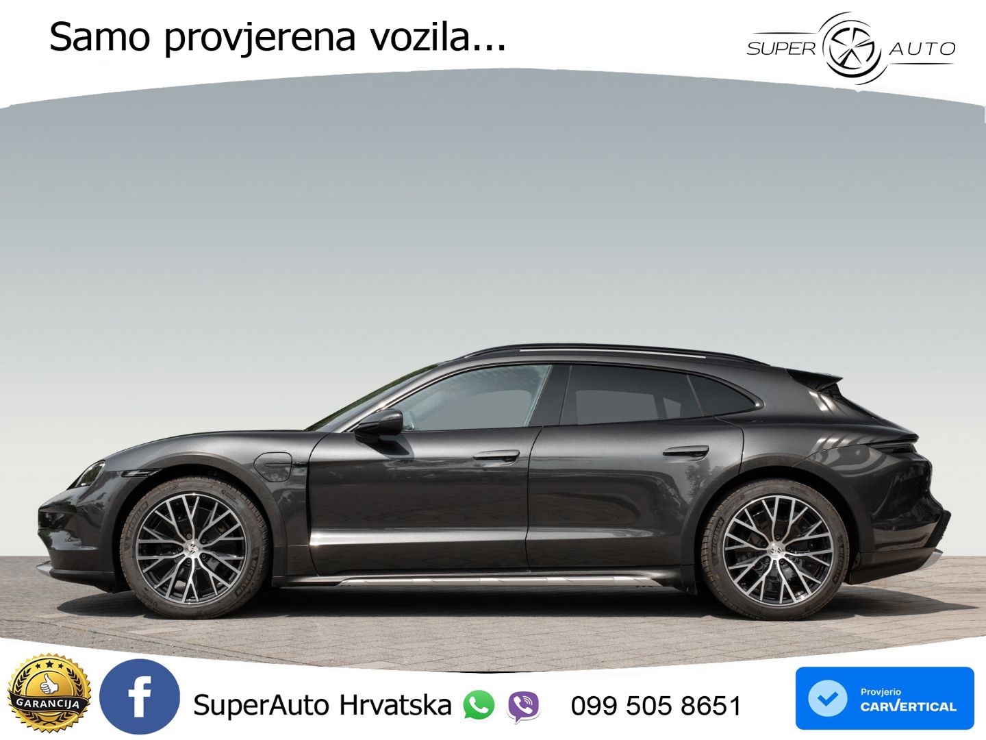 Porsche Taycan Cross Turismo 4 105 kWh (435 KS)