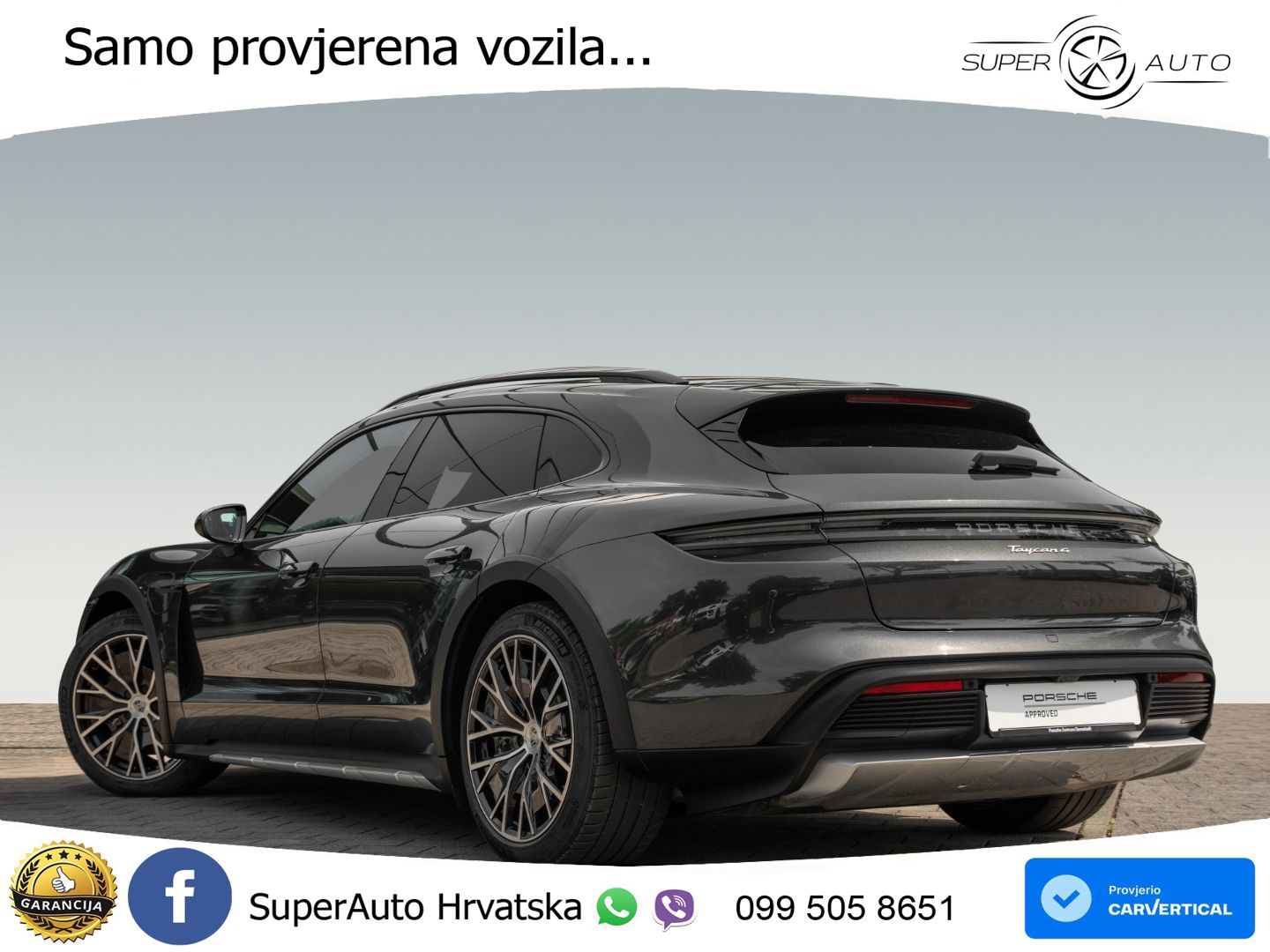 Porsche Taycan Cross Turismo 4 105 kWh (435 KS)