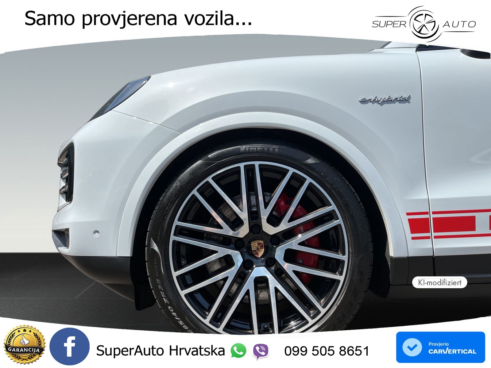 Porsche Cayenne S 3.0 V6 (519 KS) E-Hybrid Tiptronic S