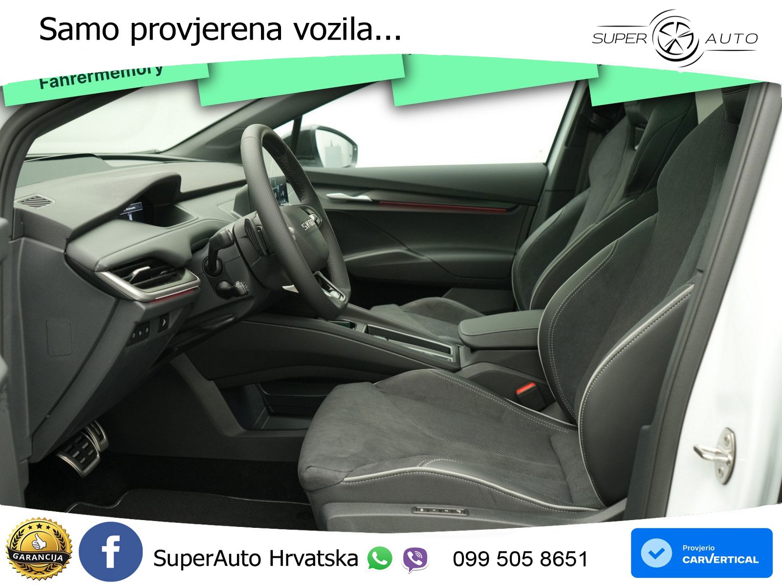 Škoda Enyaq 85 82 kWh (286 KS) SportLine LED+GR SJED+ACC
