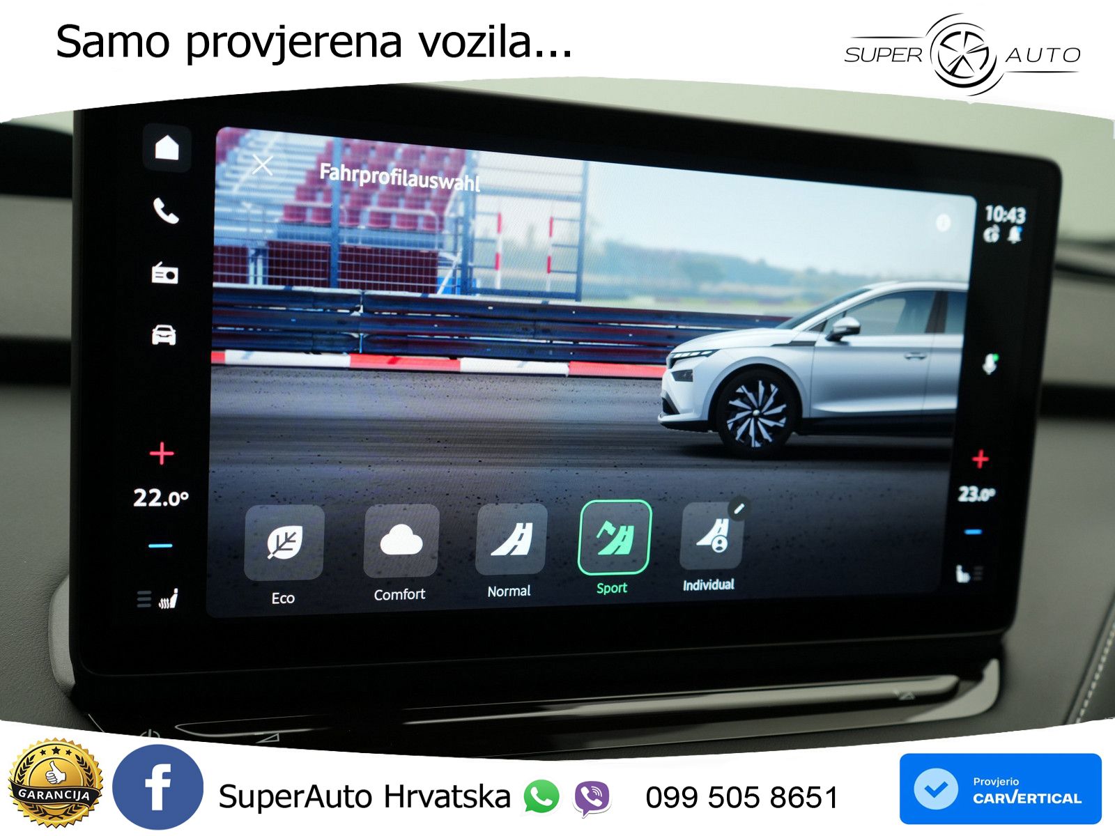 Škoda Enyaq 85 82 kWh (286 KS) SportLine LED+GR SJED+ACC
