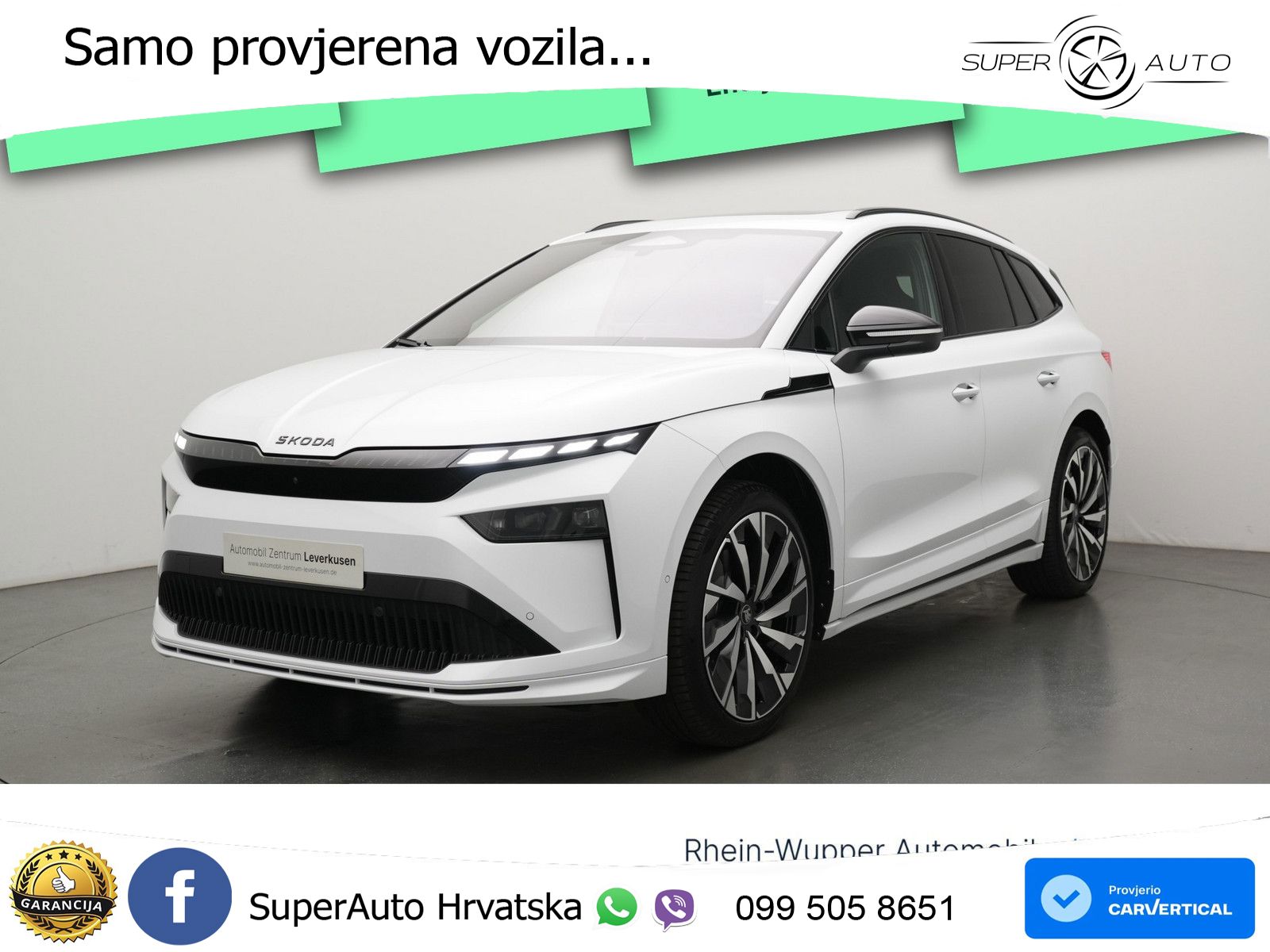 Škoda Enyaq 85 82 kWh (286 KS) SportLine LED+GR SJED+ACC