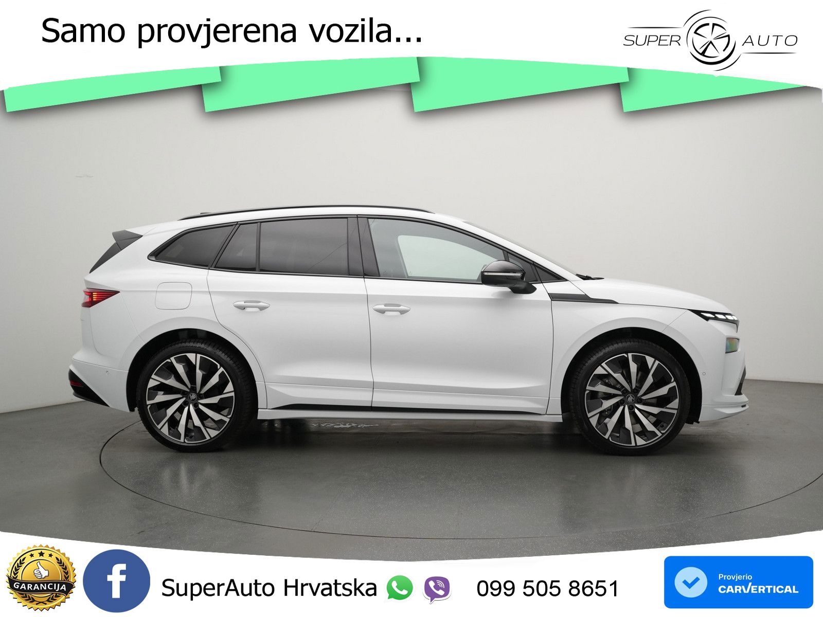 Škoda Enyaq 85 82 kWh (286 KS) SportLine LED+GR SJED+ACC