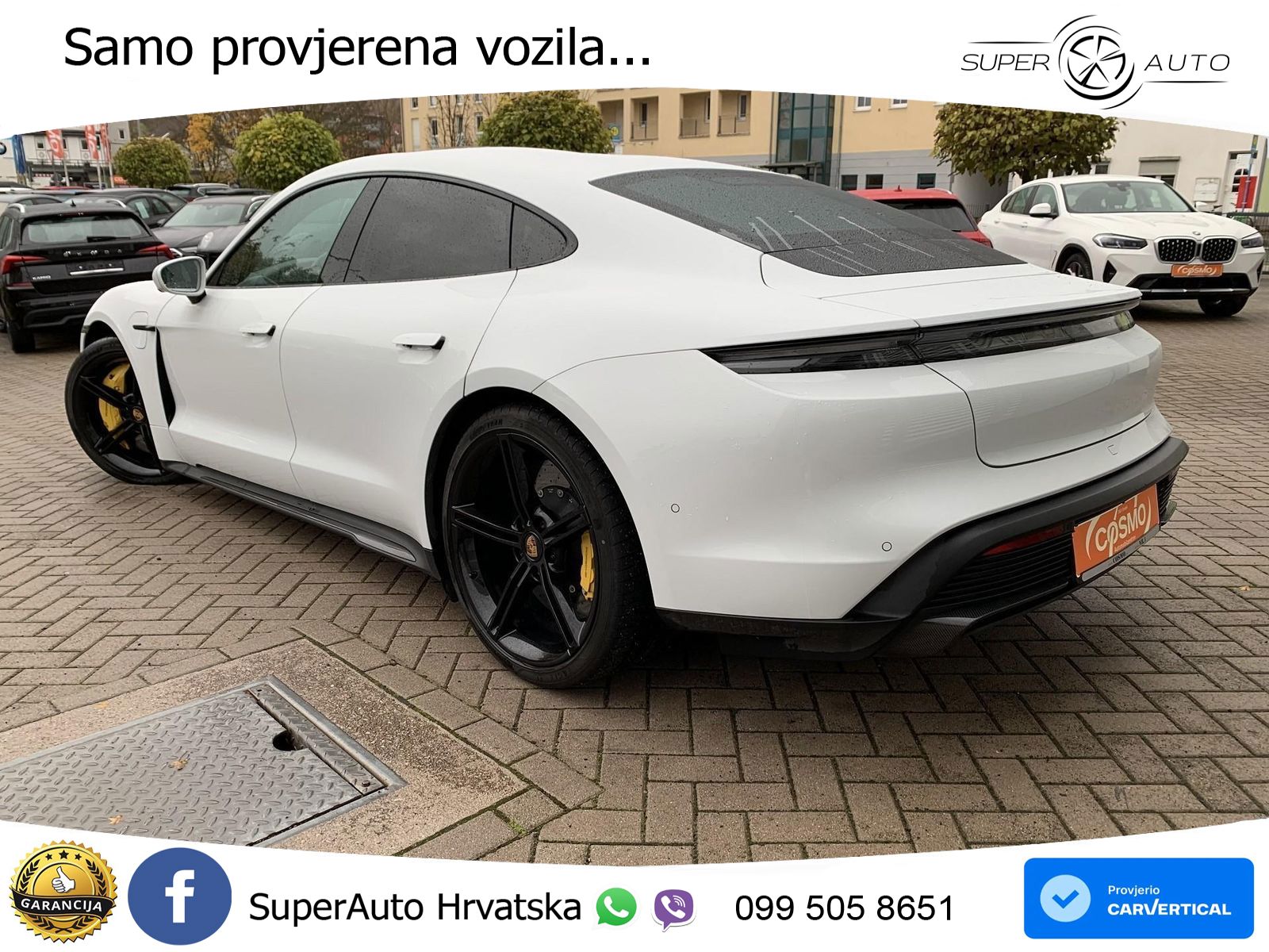 Porsche Taycan Turbo S 93.4 kWh (761 KS)