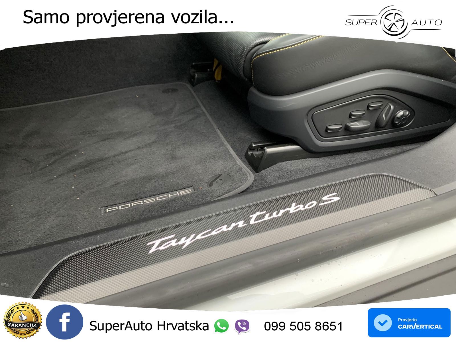 Porsche Taycan Turbo S 93.4 kWh (761 KS)