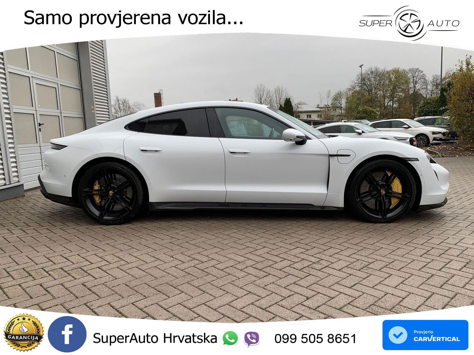 Porsche Taycan Turbo S 93.4 kWh (761 KS)