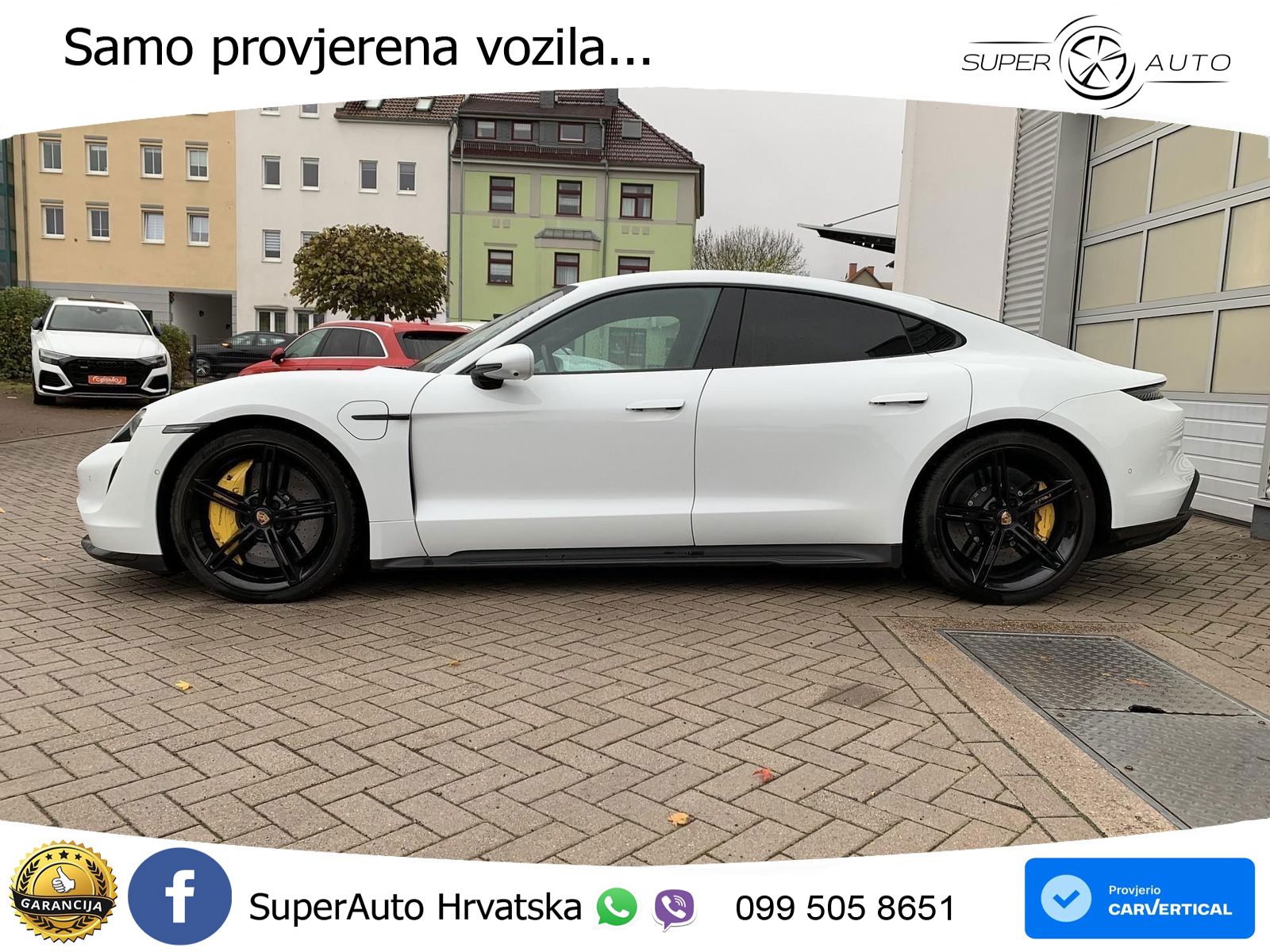 Porsche Taycan Turbo S 93.4 kWh (761 KS)