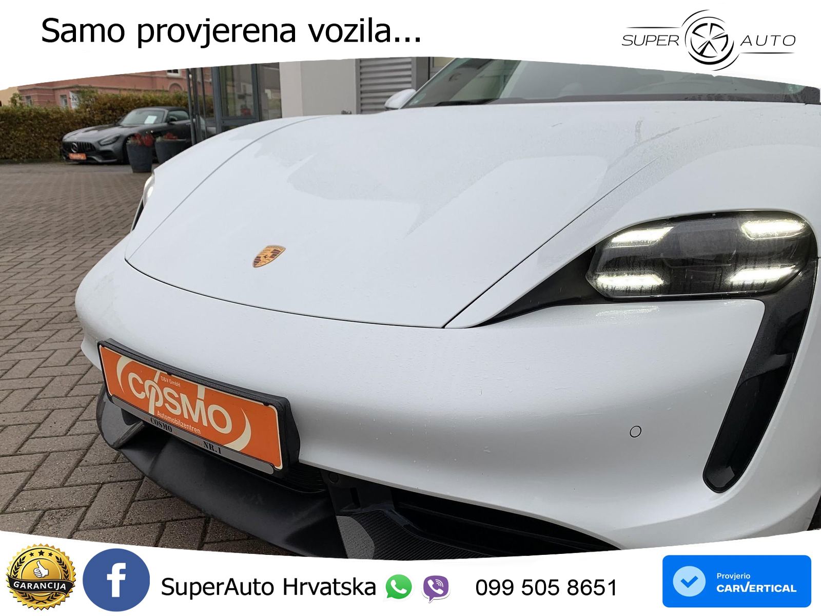 Porsche Taycan Turbo S 93.4 kWh (761 KS)