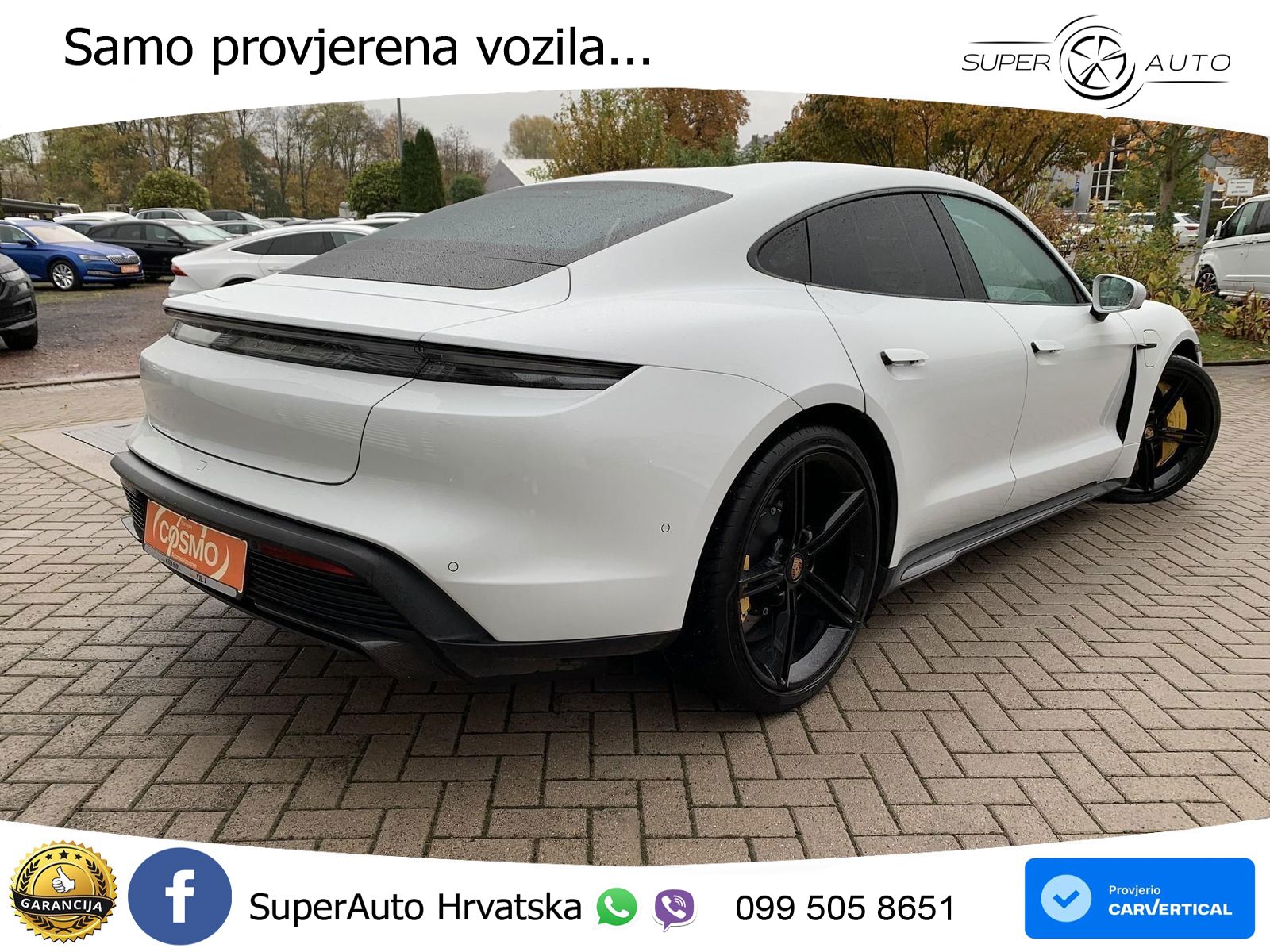 Porsche Taycan Turbo S 93.4 kWh (761 KS)