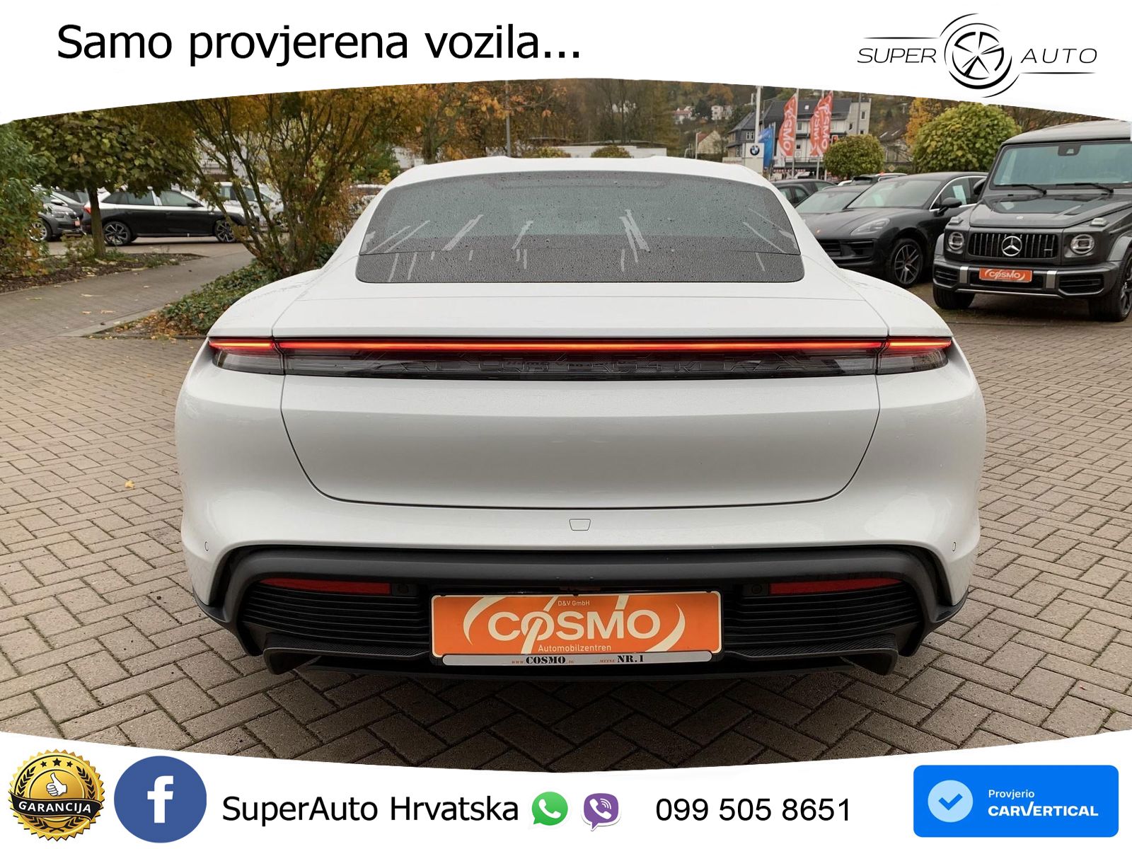 Porsche Taycan Turbo S 93.4 kWh (761 KS)