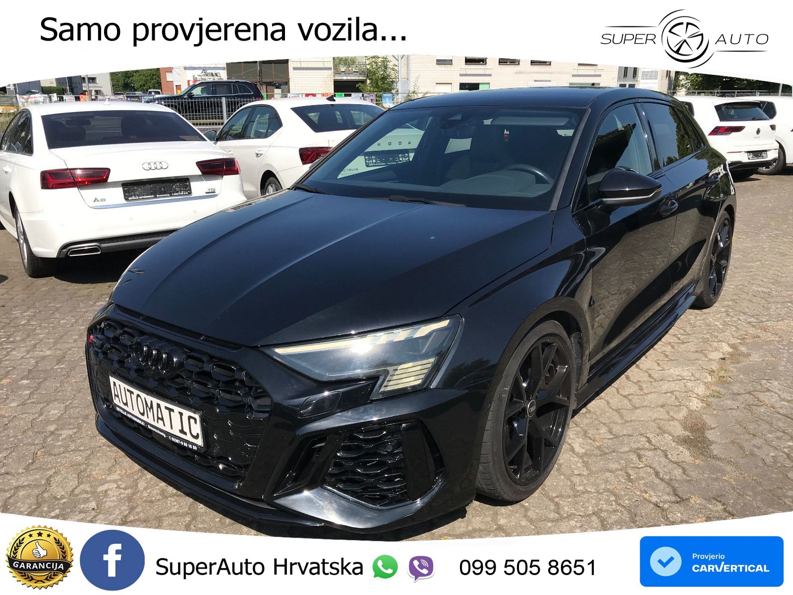 Audi RS3 Sportback 2.5 TFSI (400 KS) quattro S tronic LED+GR SJED+ACC