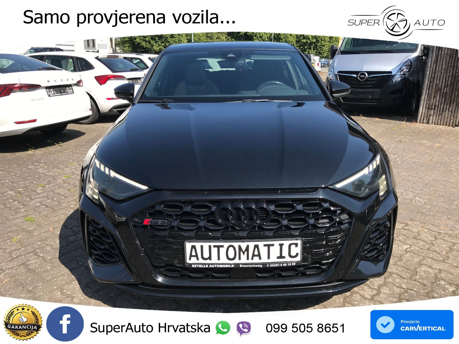 Audi RS3 Sportback 2.5 TFSI (400 KS) quattro S tronic LED+GR SJED+ACC