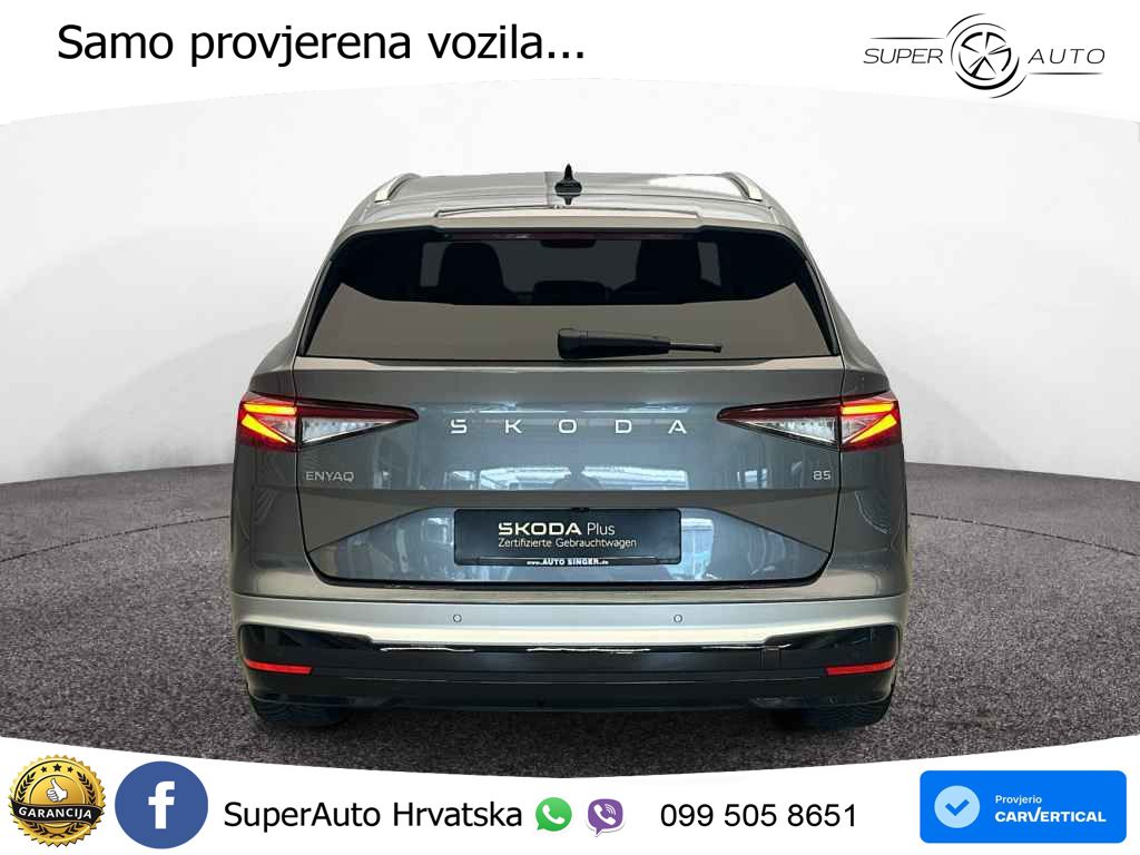 Škoda Enyaq 85 82 kWh (286 KS) LED+GR SJED+ACC