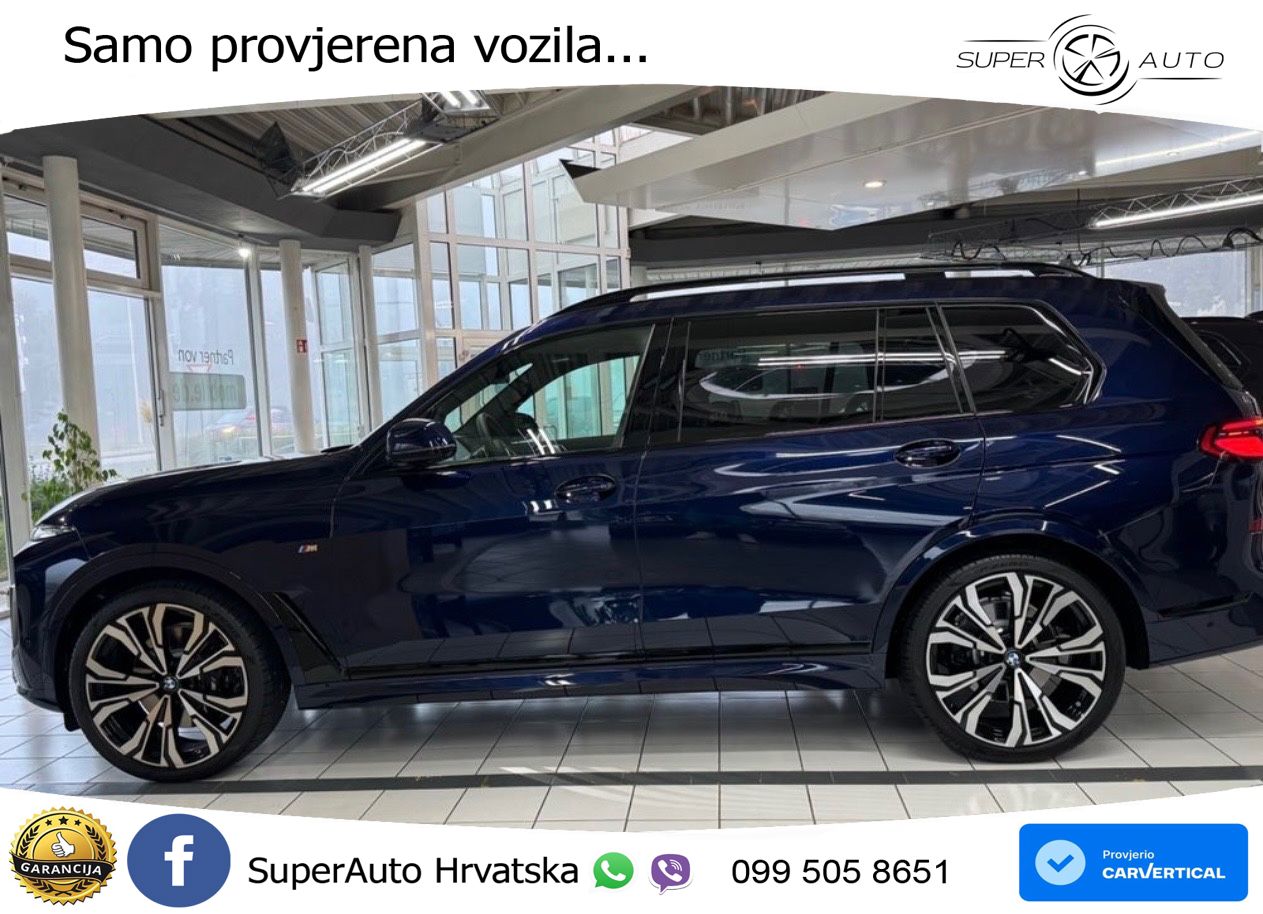 BMW X7 40d (352 KS) xDrive Steptronic M Sport LED+GR SJED+ACC
