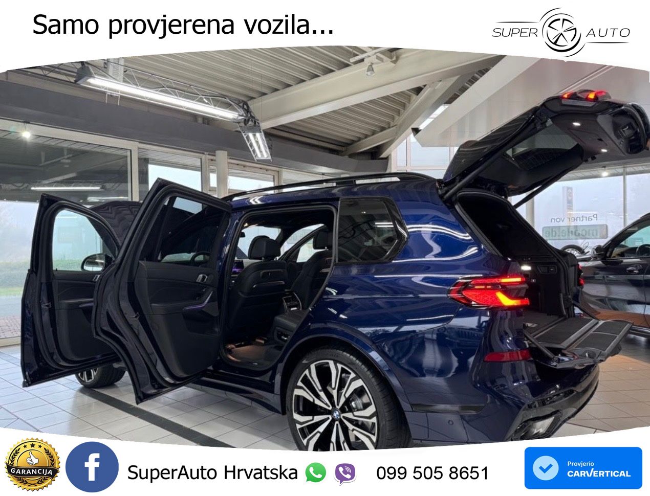 BMW X7 40d (352 KS) xDrive Steptronic M Sport LED+GR SJED+ACC