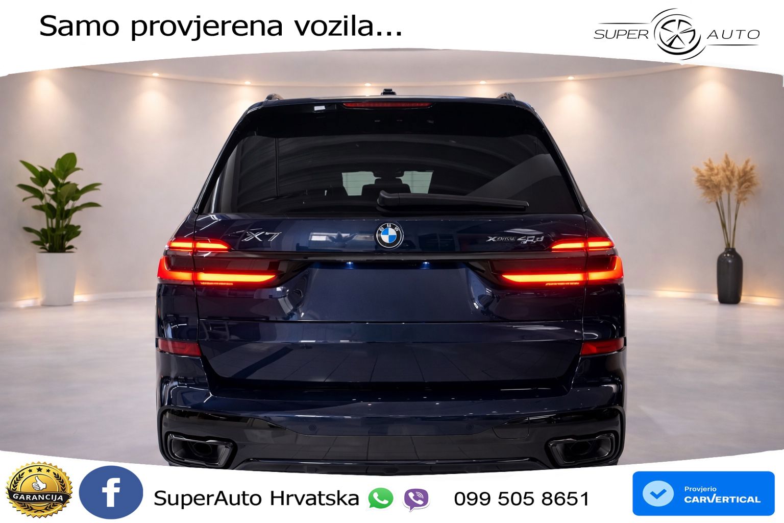BMW X7 40d (352 KS) xDrive Steptronic M Sport LED+GR SJED+ACC