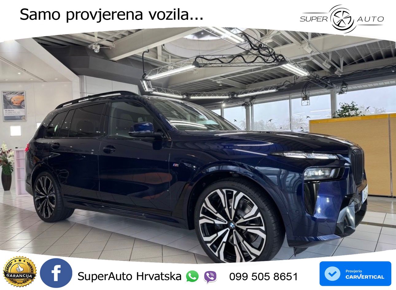 BMW X7 40d (352 KS) xDrive Steptronic M Sport LED+GR SJED+ACC