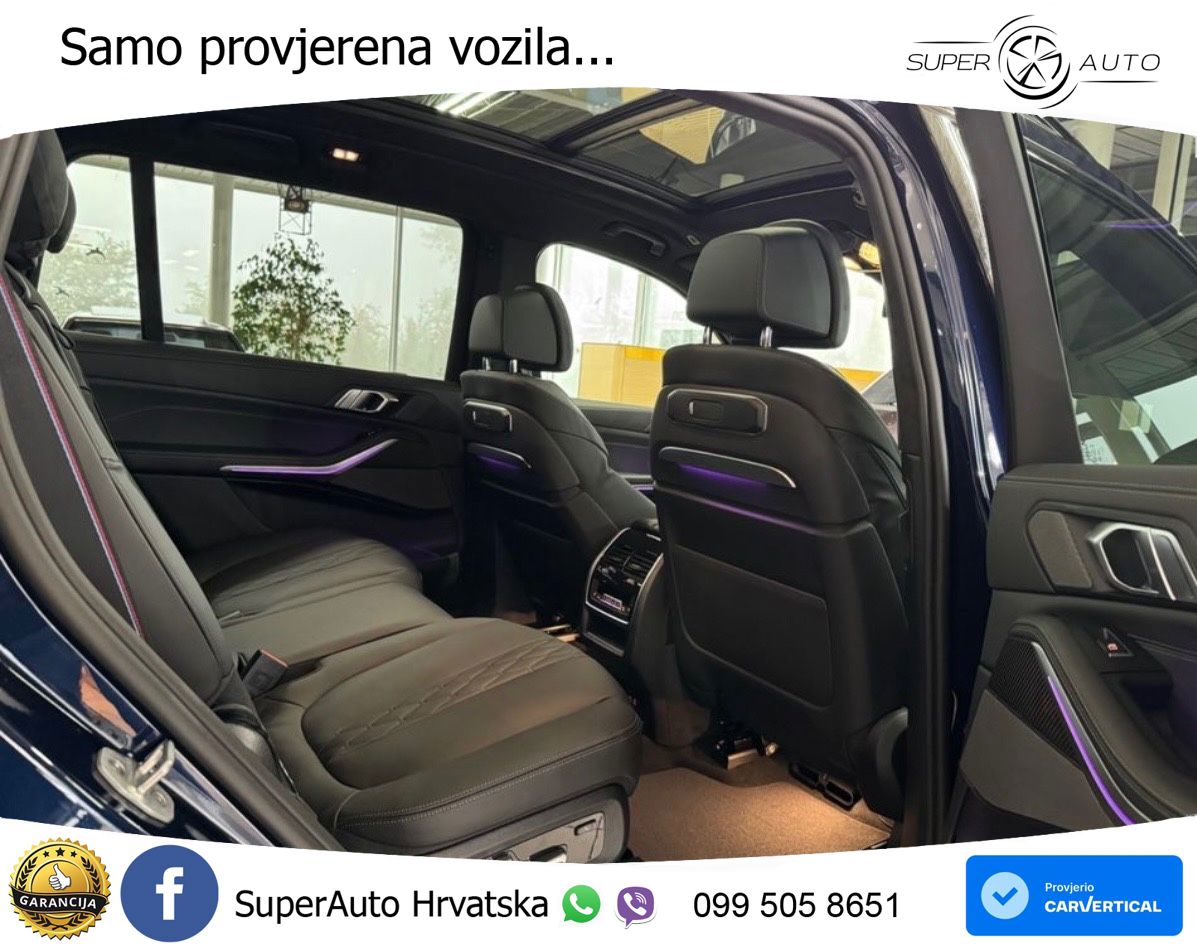 BMW X7 40d (352 KS) xDrive Steptronic M Sport LED+GR SJED+ACC