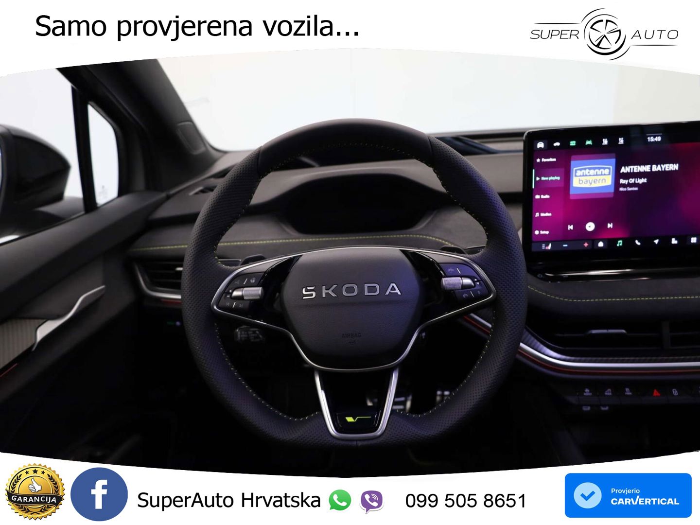 Škoda Enyaq Coupe RS 84 kWh (340 KS) AWD LED+GR SJED+ACC