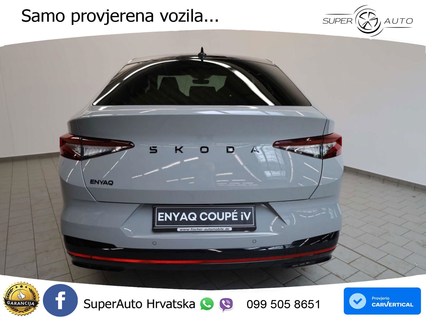 Škoda Enyaq Coupe RS 84 kWh (340 KS) AWD LED+GR SJED+ACC