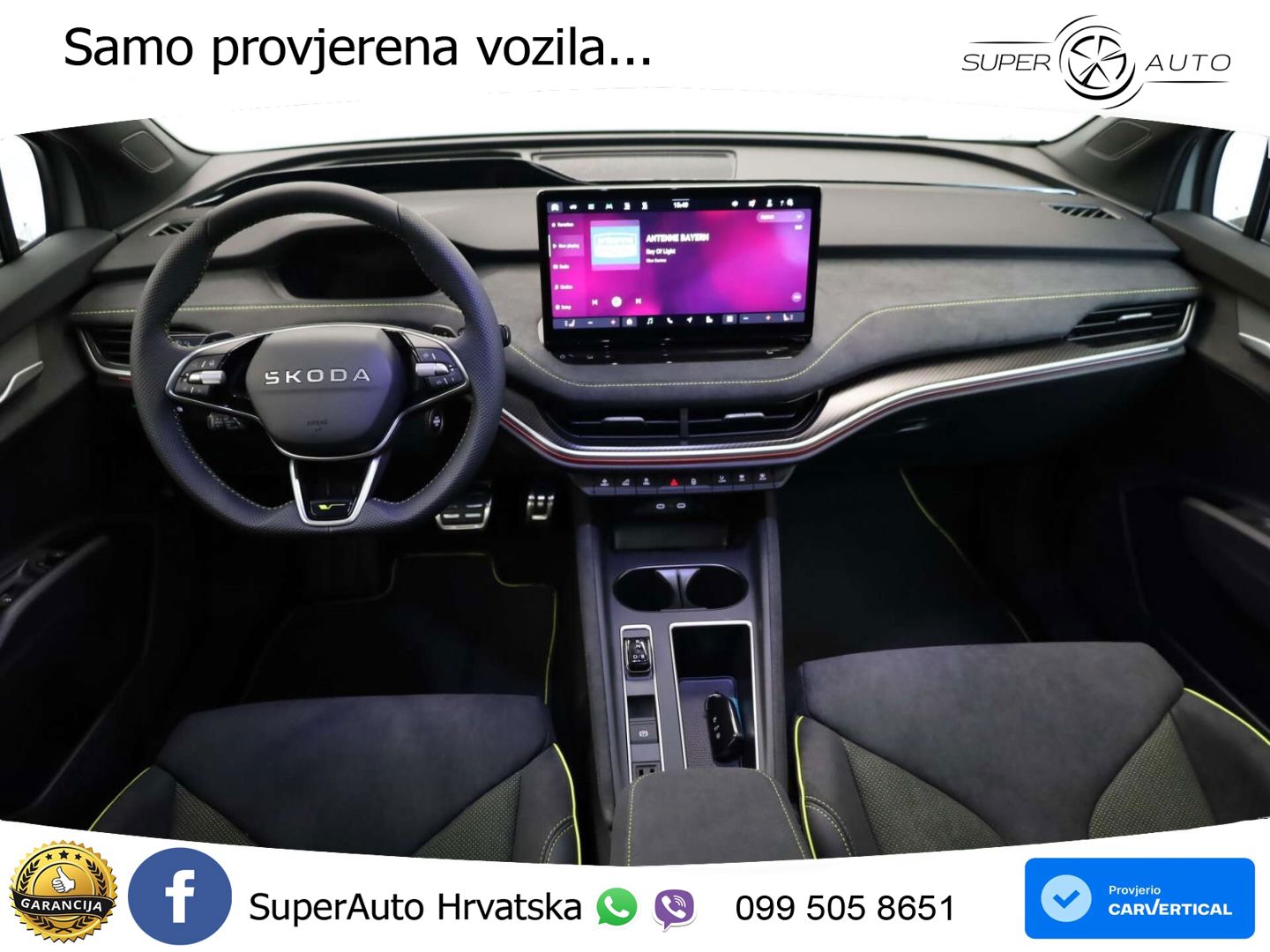 Škoda Enyaq Coupe RS 84 kWh (340 KS) AWD LED+GR SJED+ACC