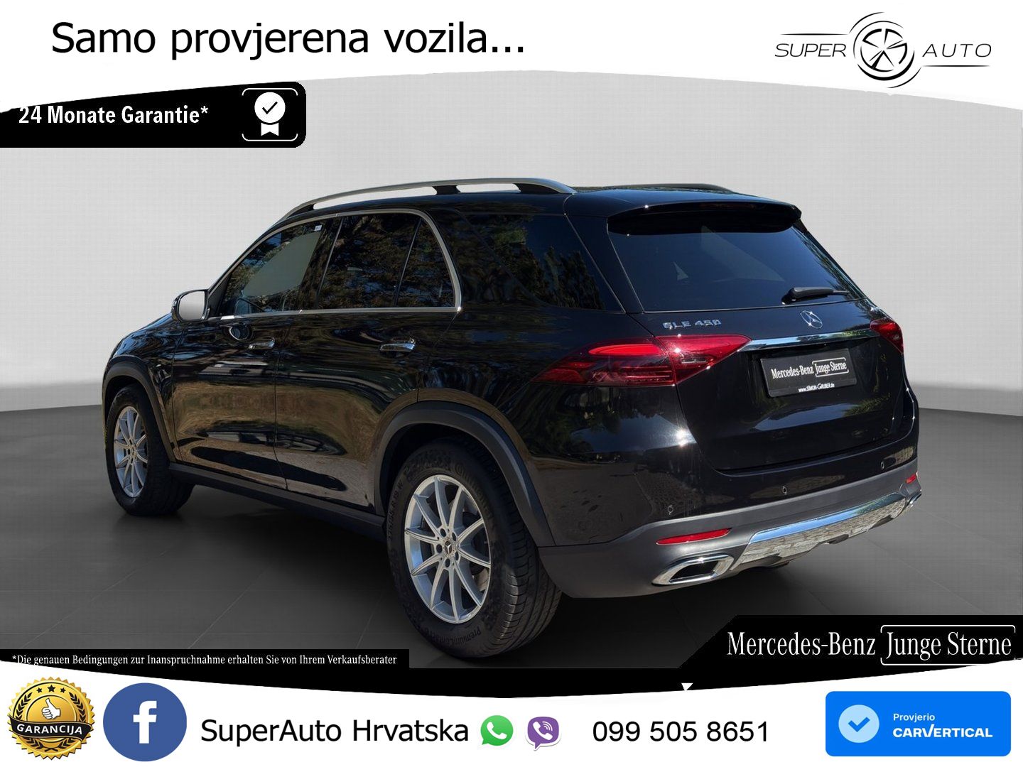 Mercedes GLE 450 3.0 (381 KS) EQ Boost 4MATIC 9G-TRONIC LED+GR SJED+ACC