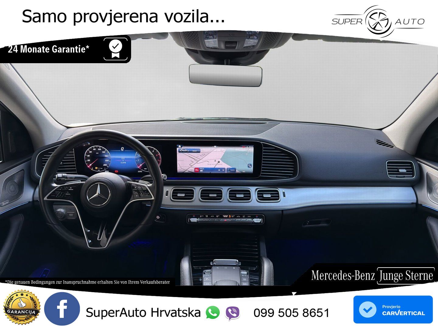 Mercedes GLE 450 3.0 (381 KS) EQ Boost 4MATIC 9G-TRONIC LED+GR SJED+ACC