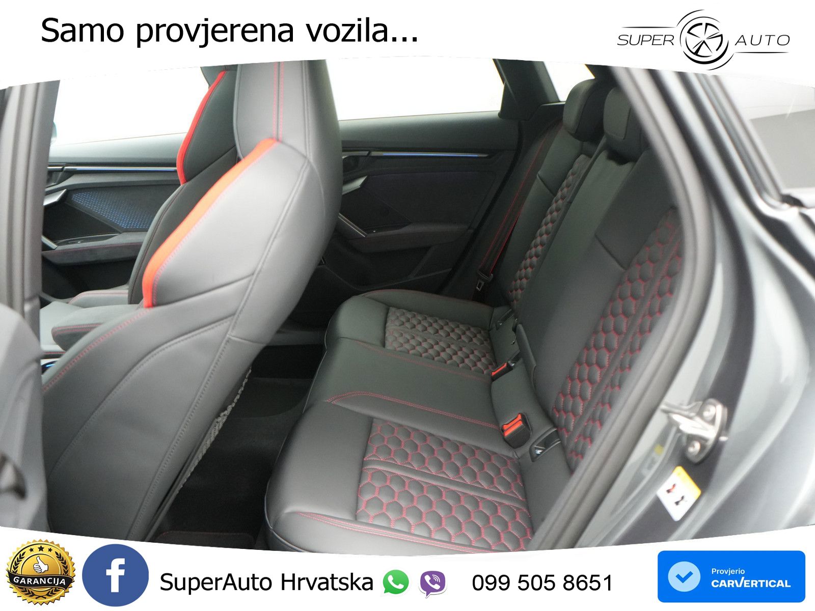 Audi RS3 Sportback 2.5 TFSI (400 KS) quattro S tronic LED+GR SJED+ACC