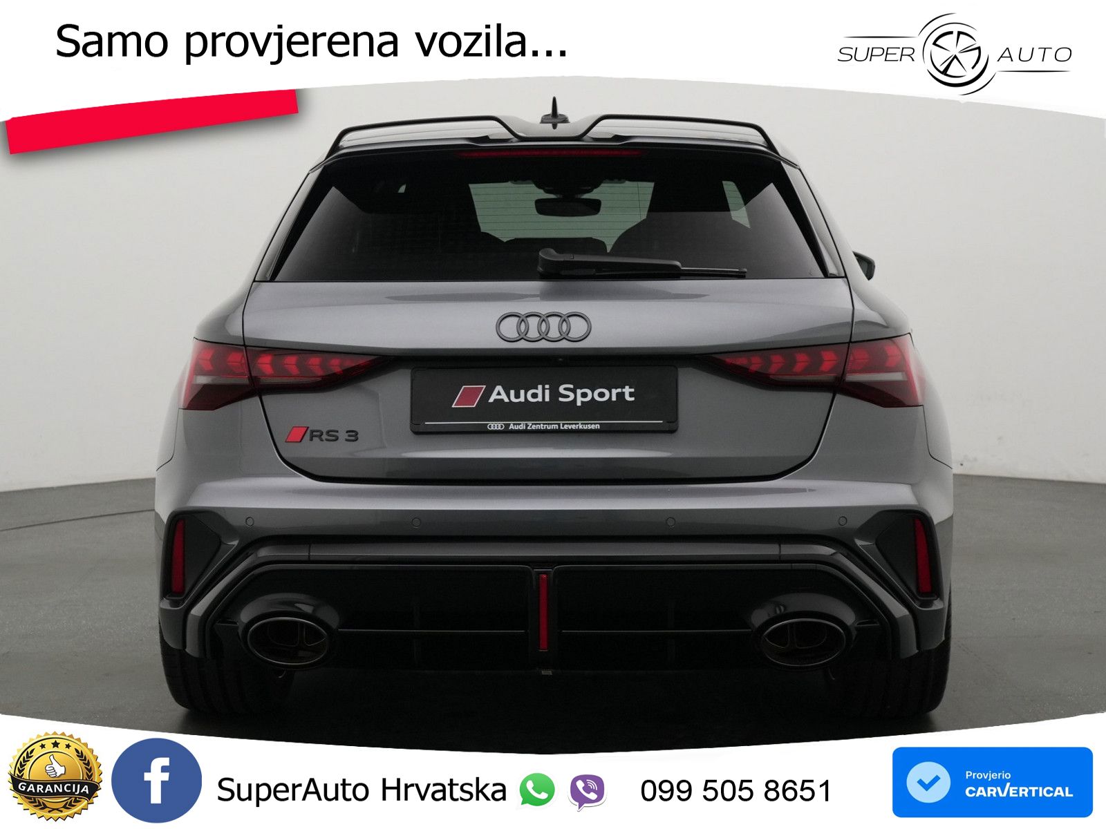Audi RS3 Sportback 2.5 TFSI (400 KS) quattro S tronic LED+GR SJED+ACC