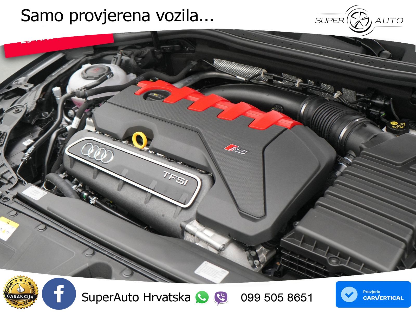 Audi RS3 Sportback 2.5 TFSI (400 KS) quattro S tronic LED+GR SJED+ACC
