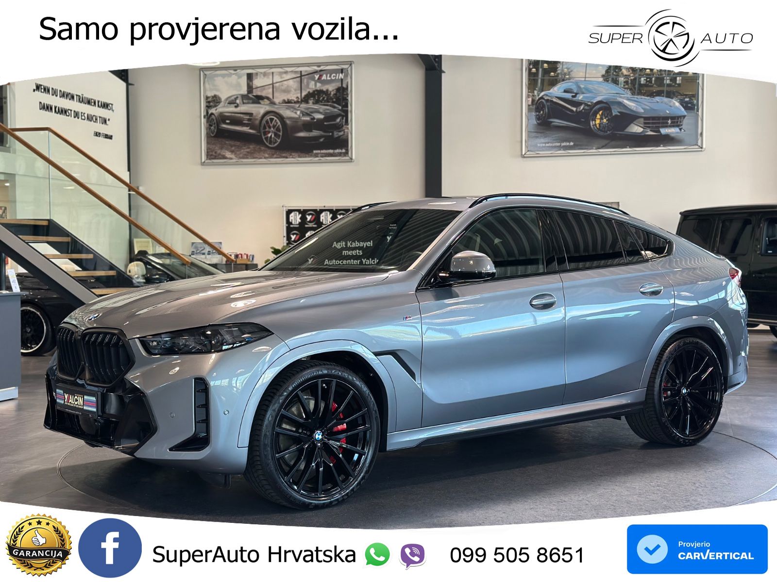 BMW X6 40d (352 KS) xDrive Steptronic M Sport LED+GR SJED+ACC