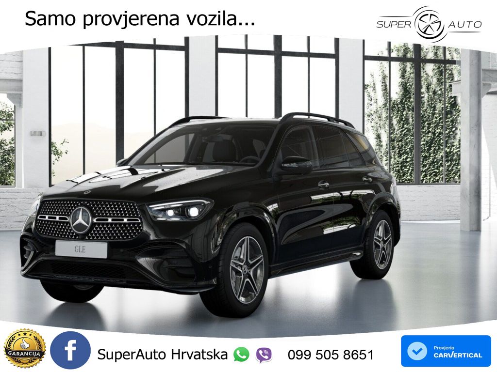 Mercedes GLE 450d (367 KS) EQ Boost 4MATIC 9G-TRONIC AMG LED+GR SJED+ACC