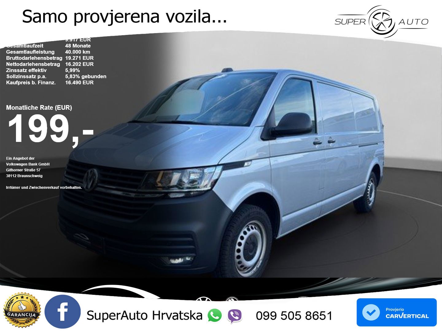 VW Transporter 150 KS