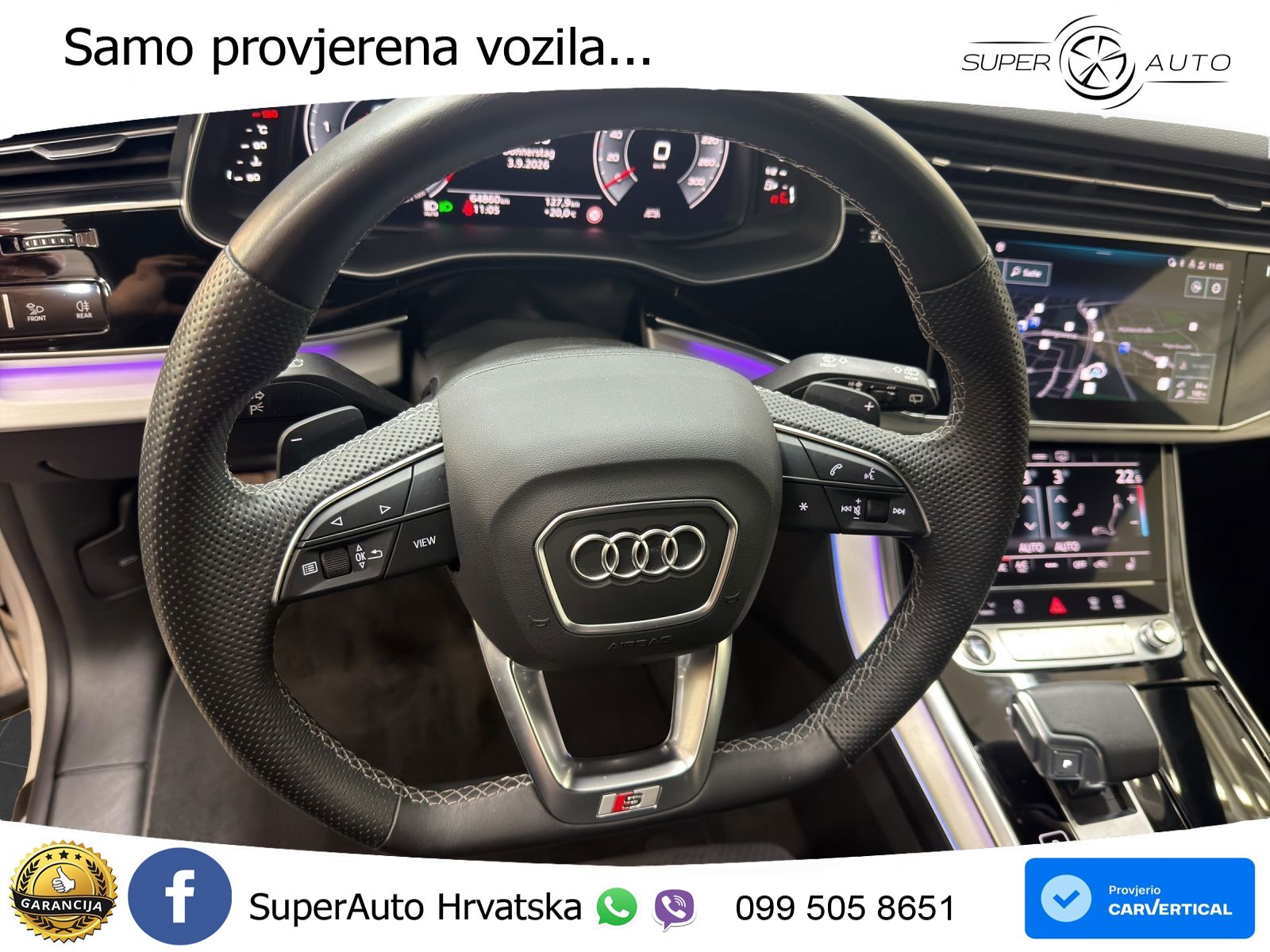 Audi Q8 50 TDI V6 (286 KS) quattro Tiptronic