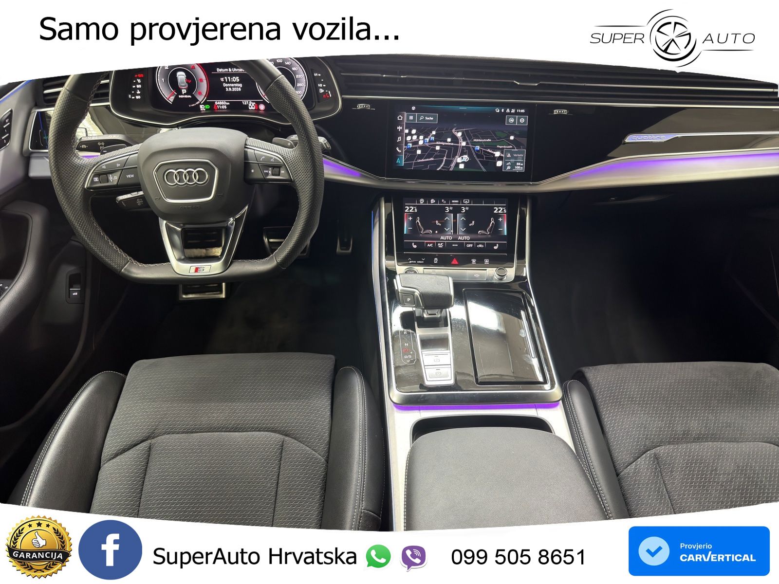 Audi Q8 50 TDI V6 (286 KS) quattro Tiptronic