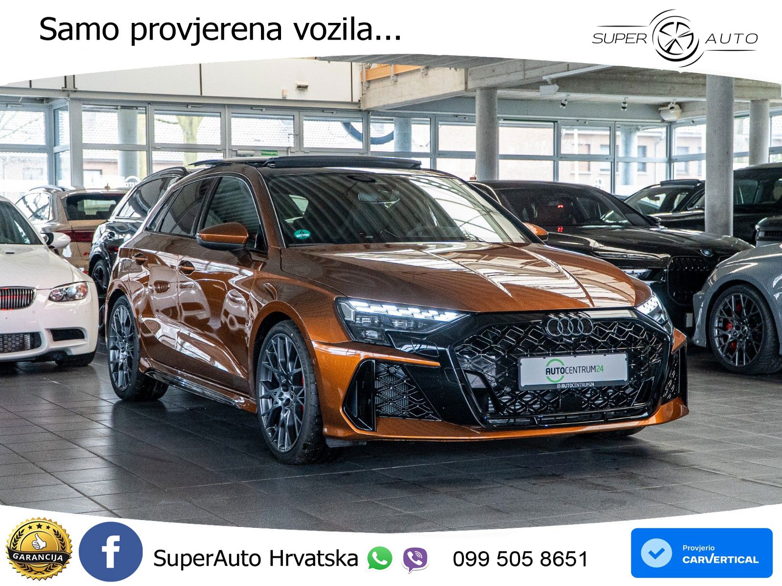 Audi RS3 Sportback 2.5 TFSI (400 KS) quattro S tronic