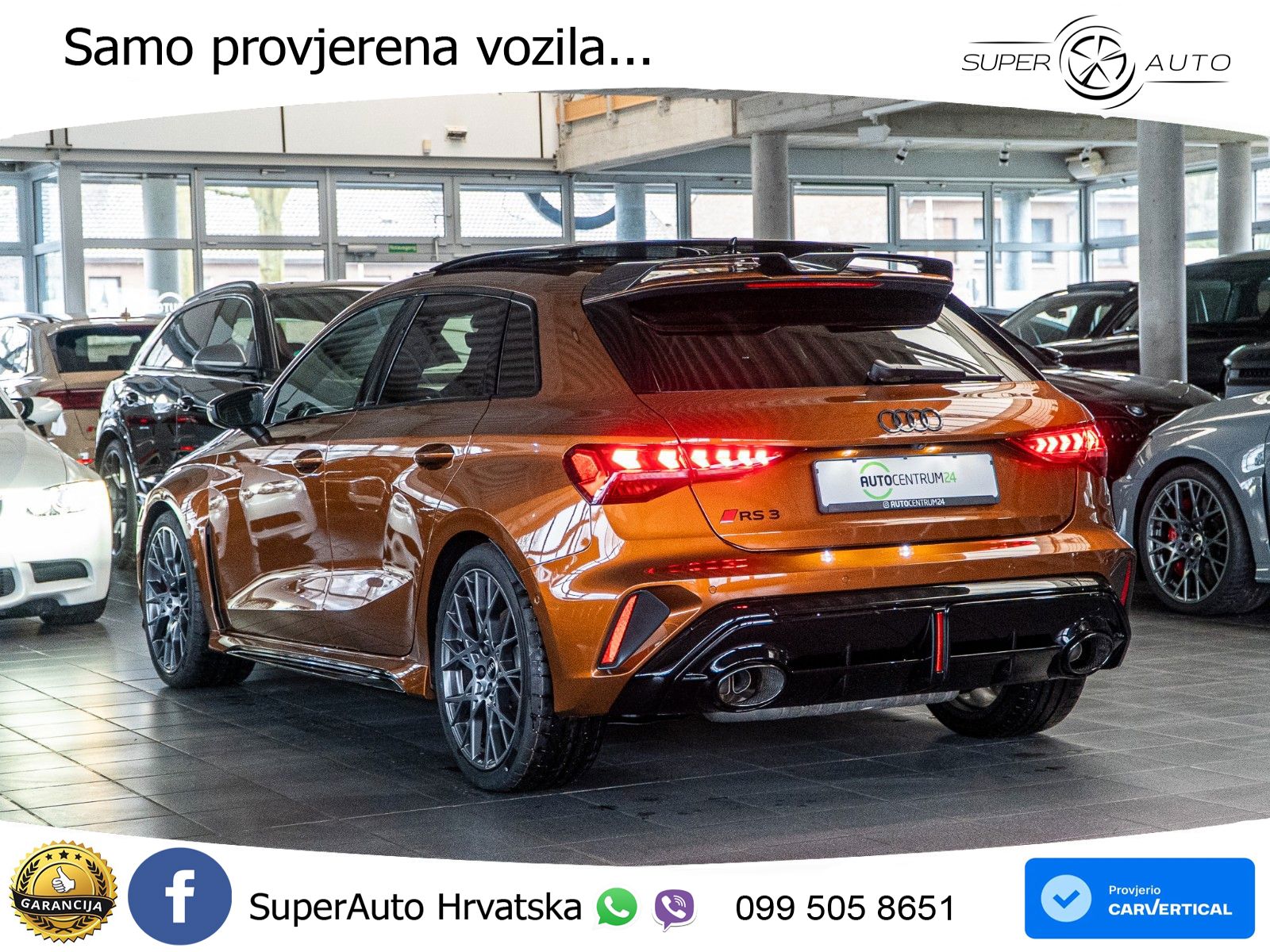 Audi RS3 Sportback 2.5 TFSI (400 KS) quattro S tronic