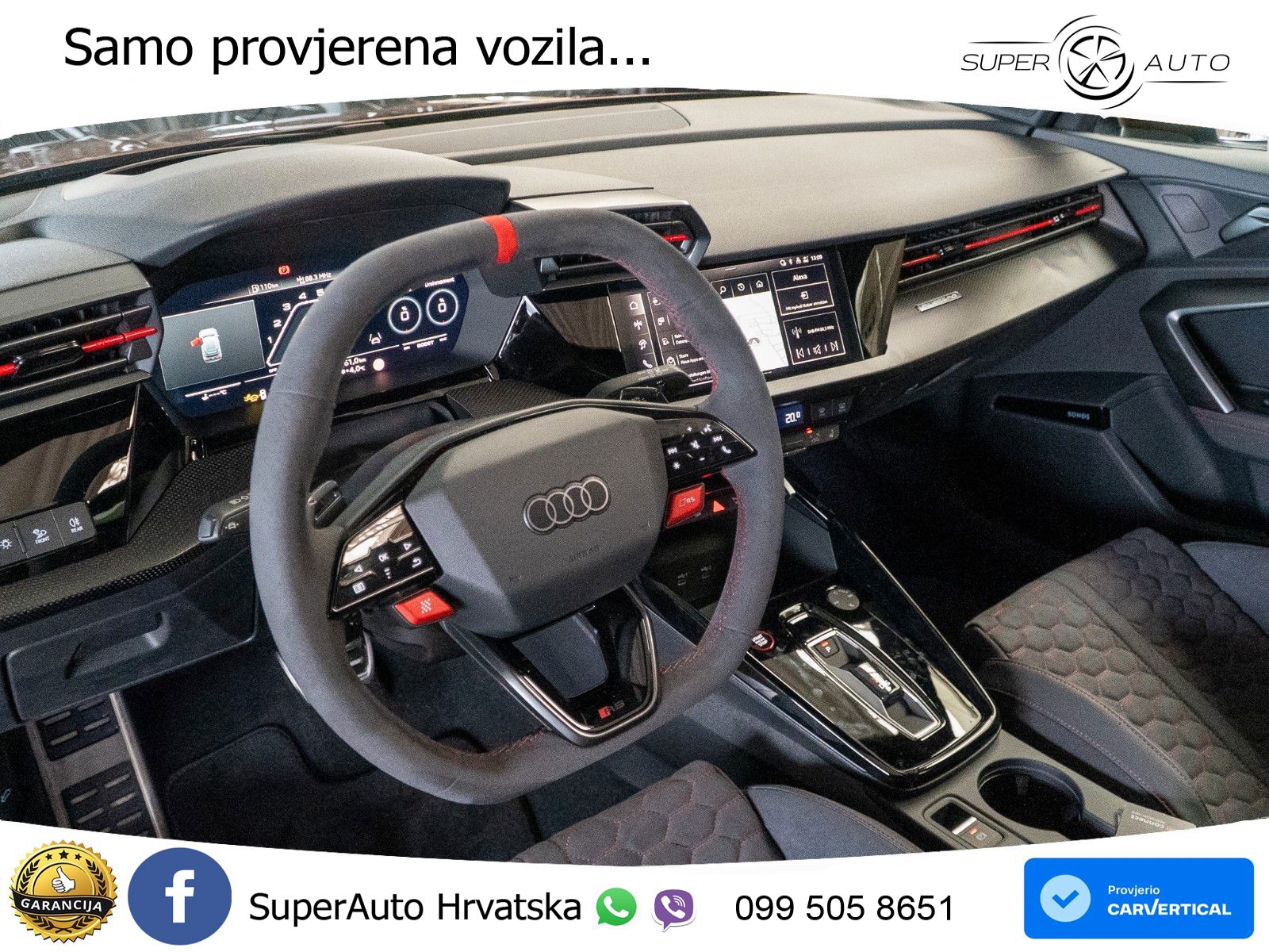 Audi RS3 Sportback 2.5 TFSI (400 KS) quattro S tronic