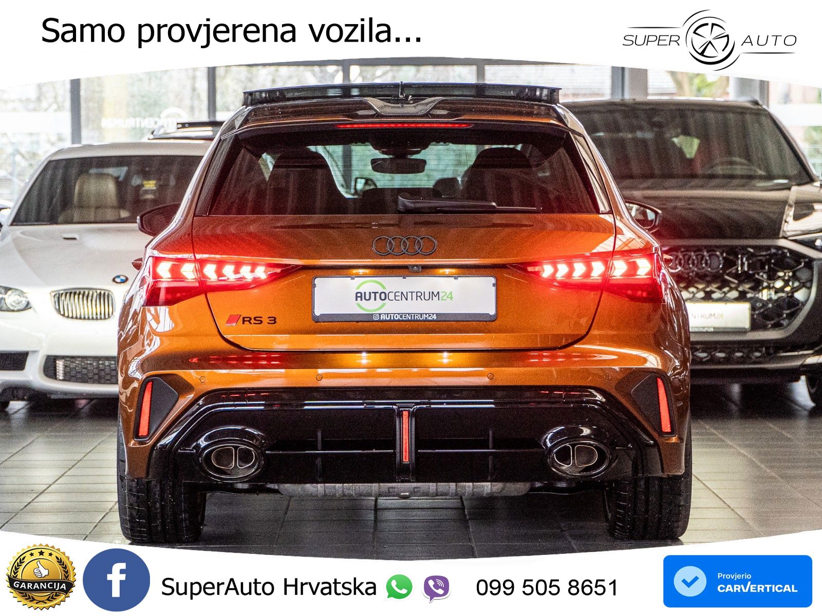 Audi RS3 Sportback 2.5 TFSI (400 KS) quattro S tronic