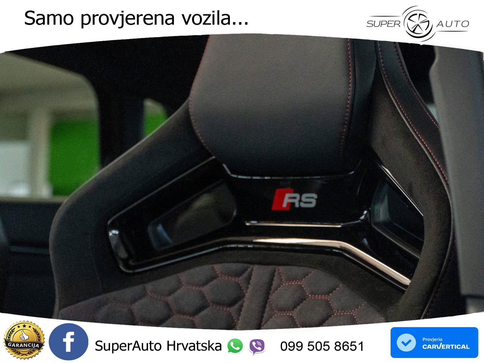 Audi RS3 Sportback 2.5 TFSI (400 KS) quattro S tronic