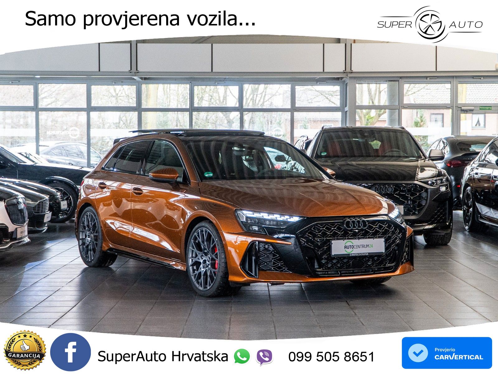 Audi RS3 Sportback 2.5 TFSI (400 KS) quattro S tronic