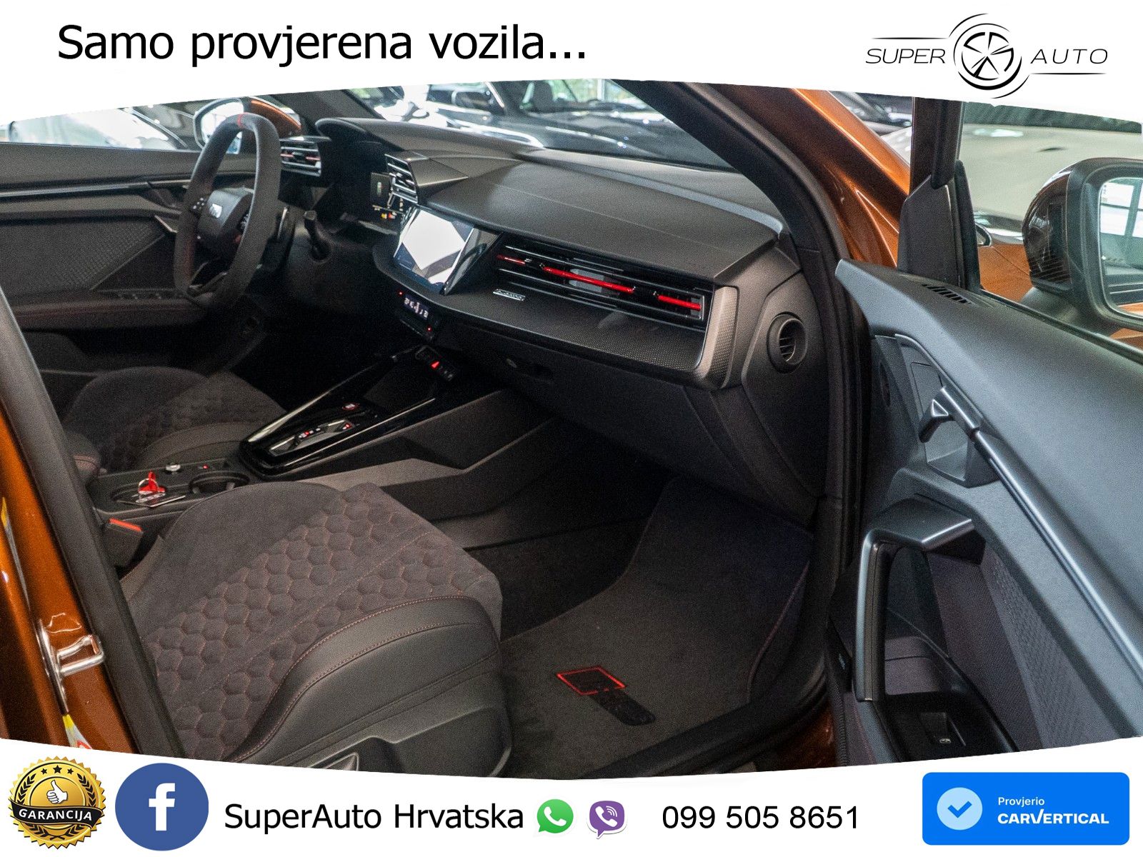 Audi RS3 Sportback 2.5 TFSI (400 KS) quattro S tronic