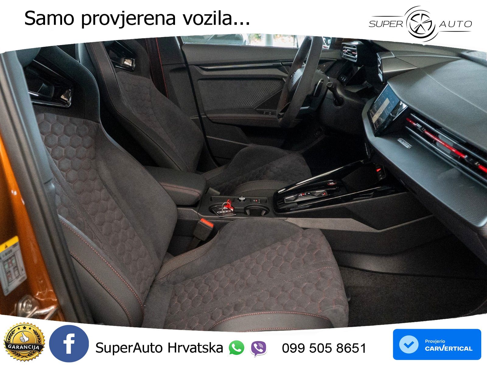 Audi RS3 Sportback 2.5 TFSI (400 KS) quattro S tronic