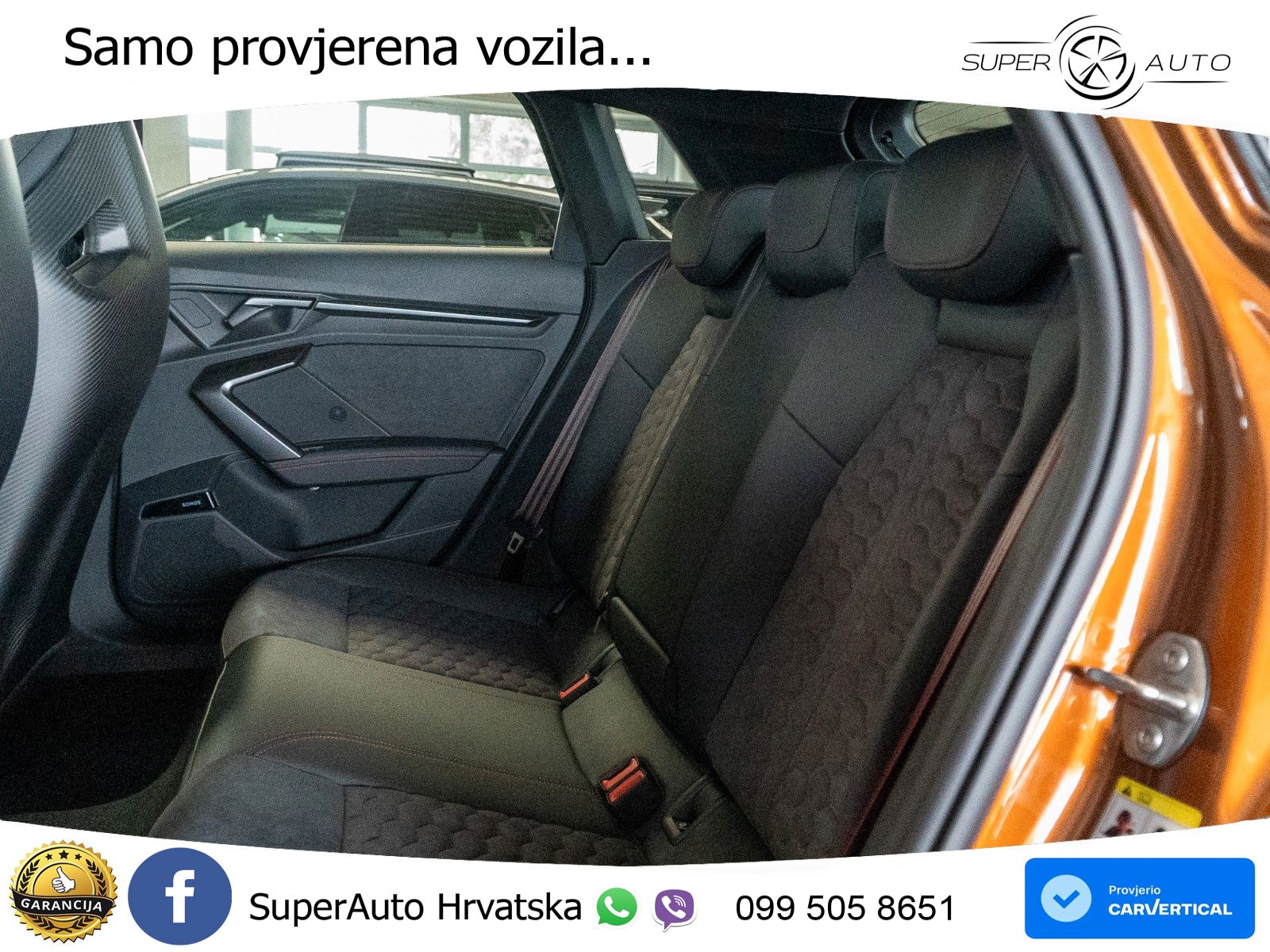 Audi RS3 Sportback 2.5 TFSI (400 KS) quattro S tronic