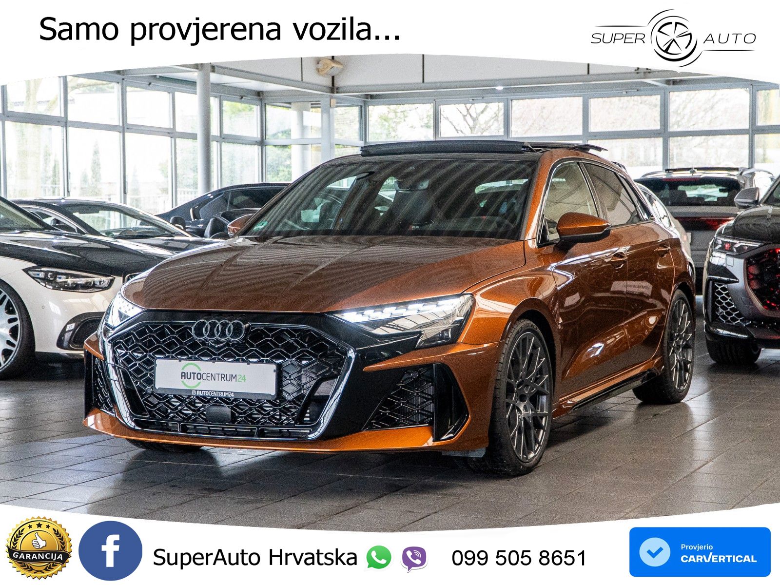 Audi RS3 Sportback 2.5 TFSI (400 KS) quattro S tronic