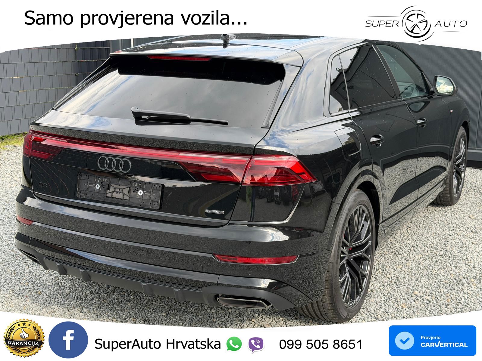 Audi Q8 50 TDI V6 (286 KS) quattro Tiptronic LED+GR SJED+ACC
