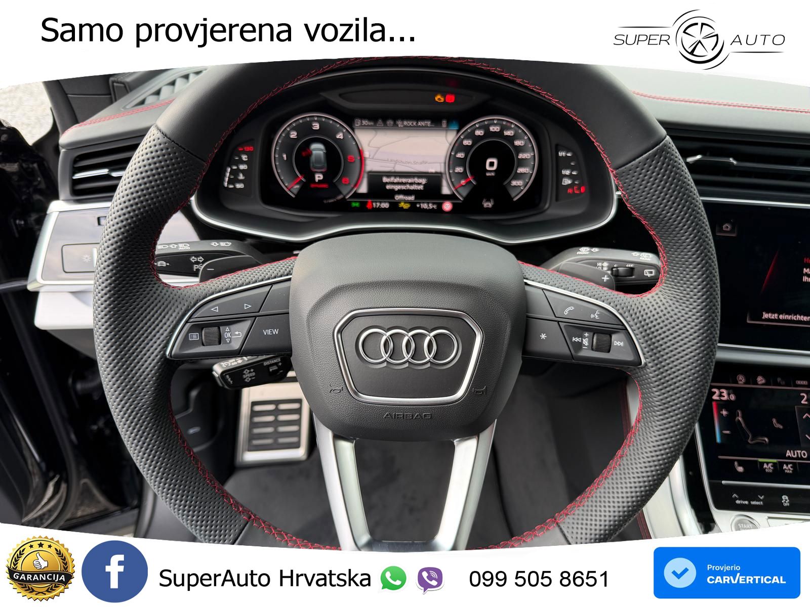 Audi Q8 50 TDI V6 (286 KS) quattro Tiptronic LED+GR SJED+ACC